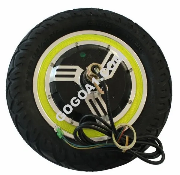 GoGoA1 12inch 48V/60V Hub Motor with Tyre Drive Train for R & D & OEM Supply