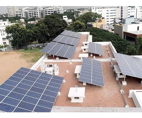 On Grid Solar Power Plant For Industrial, Capacity: 50 KW