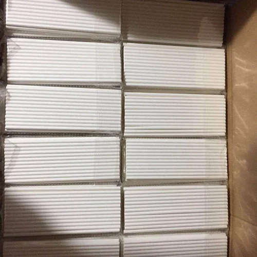 Pure White Paper Straw