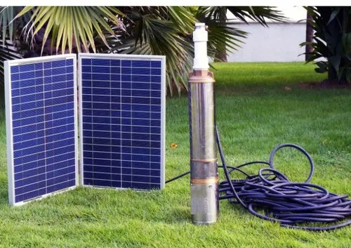 Reputed Brand Solar Water Pumping System 3HP, 240 V AC, Capacity: 3Kw