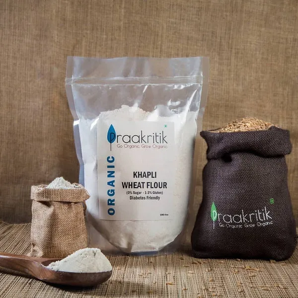 Khapli Wheat Atta | Diabetic Friendly | High Fibre | 5 kg