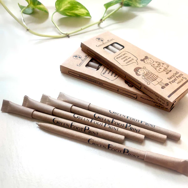 Recycled Paper Pens | Set Of 10