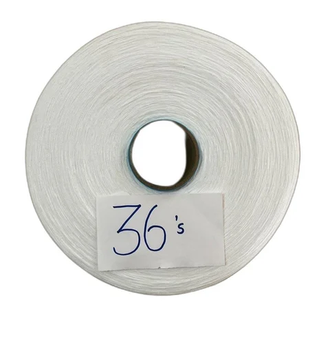 36 Count Recycled Yarn (White)