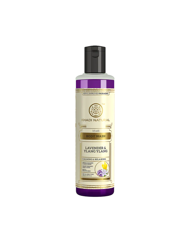 KHADI NATURAL LAVENDER & YLANG YLANG BODY WASH 210 ml