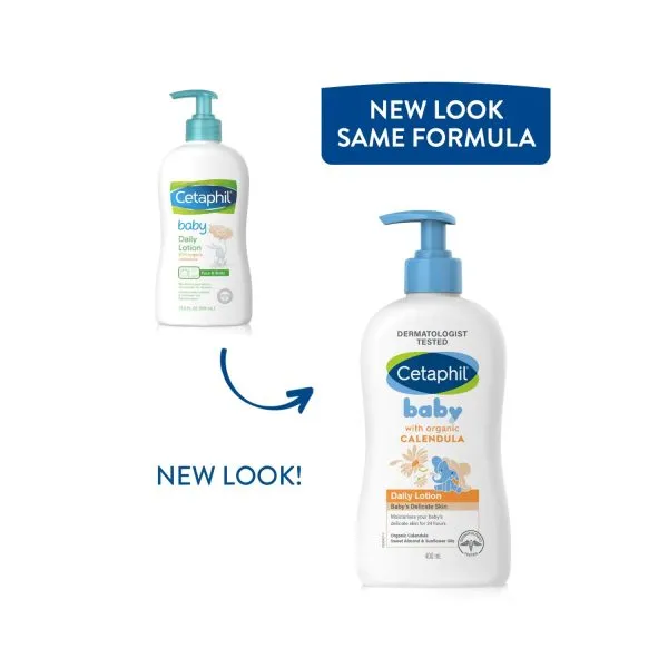Cetaphil Baby Daily Lotion with Organic Calendula 400ml