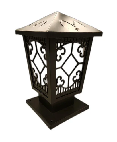 Black PVC Gate Light