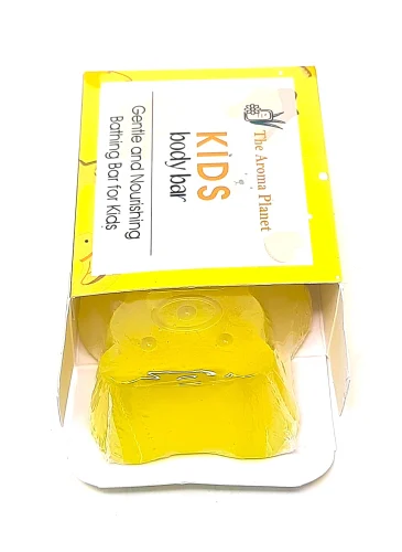 Lemony Lemon Bunny Bar Natural Kids Soap
