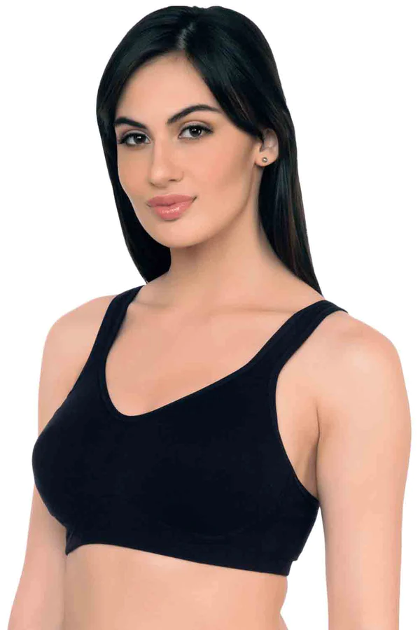 Organic Cotton Antimicrobial Soft Cup Full Coverage Bra-ISB097