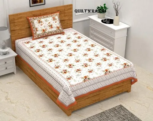Premium Cotton Single Bedsheets