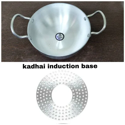 Aluminium Induction Base Kadai
