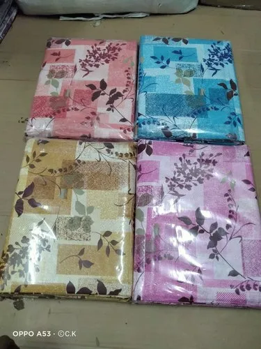 Cotton Single Bed Sheet With Pillow Cover