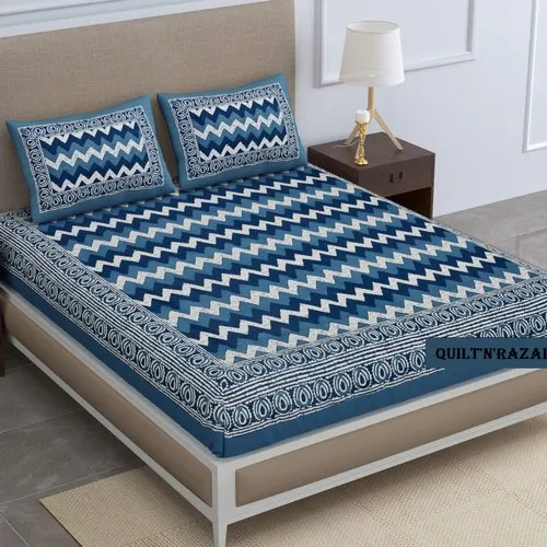 QUENW005 Cotton Floral Bedsheet