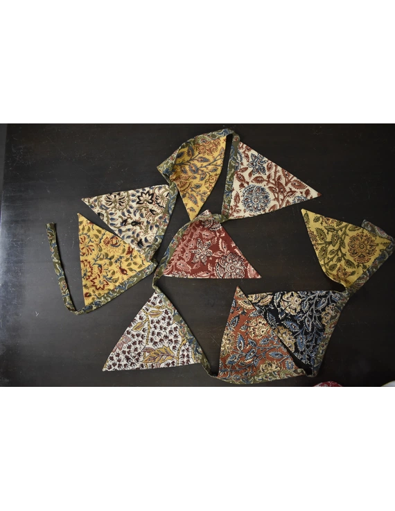 Kalamkari toran or bunting decoration for walls and doors