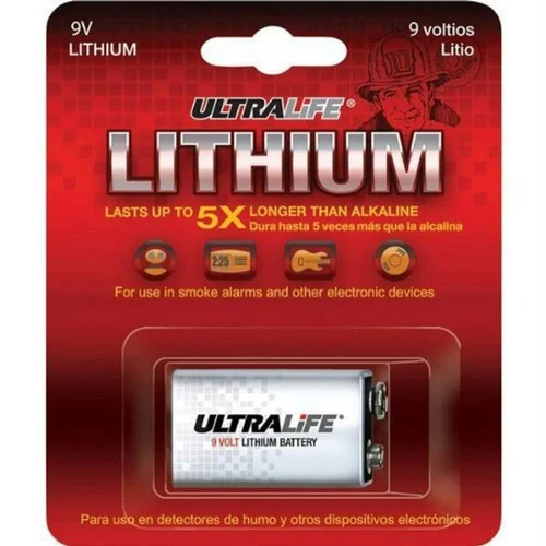 Ultralife 9V Lithium Battery