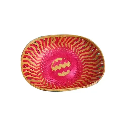 Oval Bamboo Basket