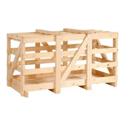 Rectangular Pine Wood Storage Crates, For Shipping
