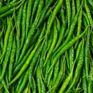 Chilli Long Green Seeds (20 seeds)