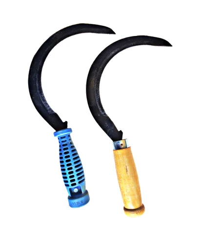 No.108 888 Blue 108 PVC Wooden Handle Garden Sickles