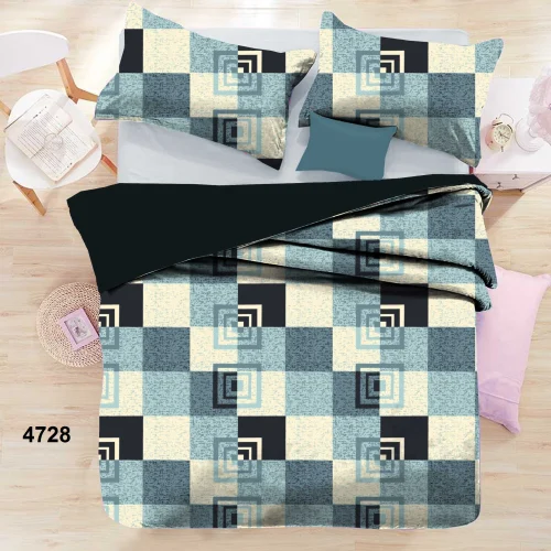 Designer Cotton Single Bedsheet