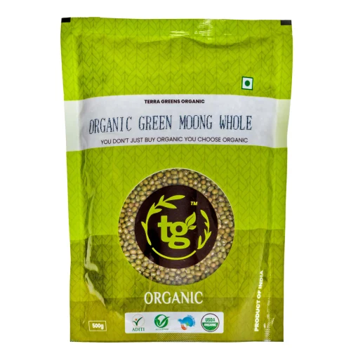 Organic Green Moong Whole