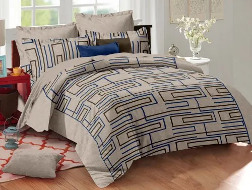 Cotspur Cotton King Size Bedsheet (Satin Procian)