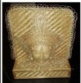 Bamboo Art Work – Durga Maa