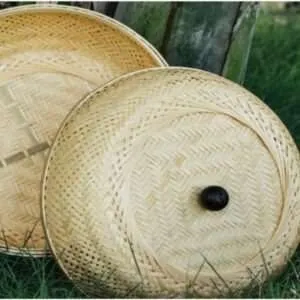 Bamboo Basket with lid