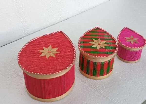 Bamboo Box(Assorted color prints)