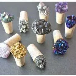Decorated Cork Stopper