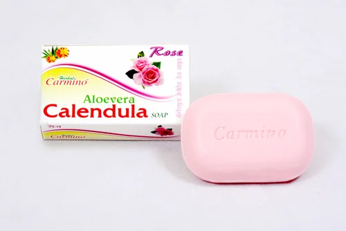 Carmino Calendula Aloevera Soap-Rose