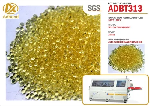 Adbond Yellow Transparent Hotmelt Glue Granules For Throughfeed Machine ADB-T313