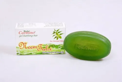 Carmino Soap Neem Tulsi Gel Bathing Bar
