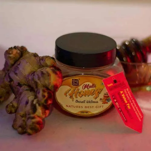 Organic &amp; Pure Multi Floral Himachal Honey 250gm