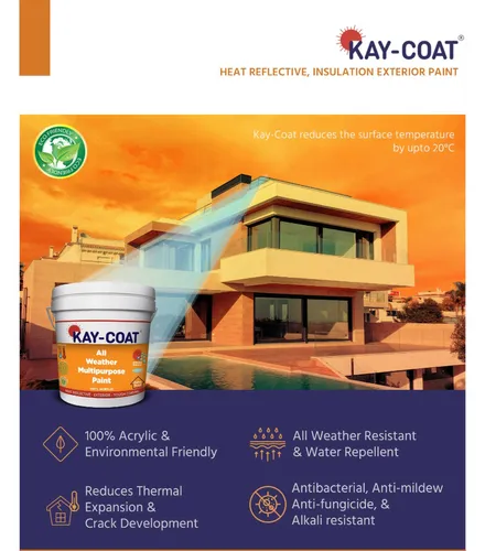 Heat Reflective Paint, 20 KG