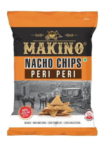 Nachos Peri Peri Chips, Packaging Size: 60 Gms