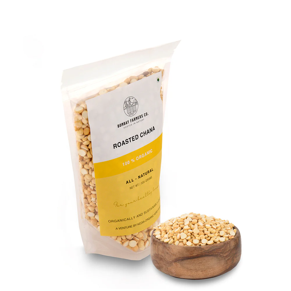 Organic Roasted Chana Dal / Bhuna Chana - 250