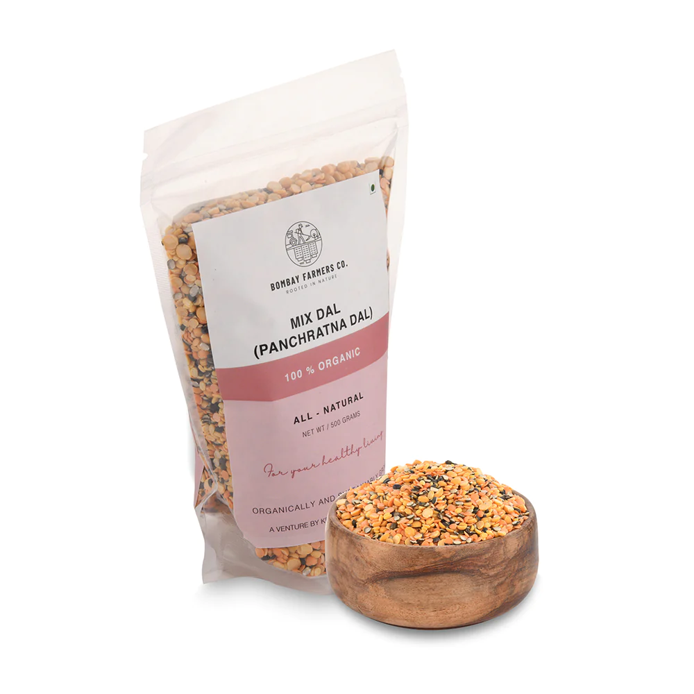 Organic Pancharatna Dal / Mix Dal - 500 Gms