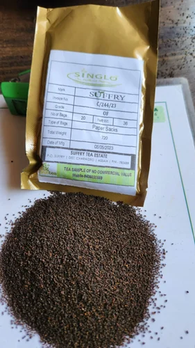 Singlo Black CTC Tea, Granules, 1Kg
