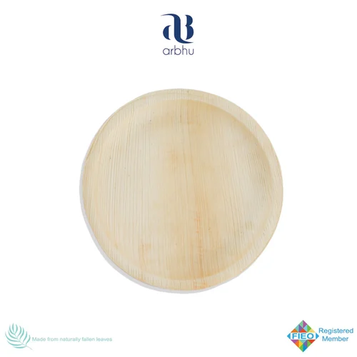 Areca Round Palm Leaf Plates