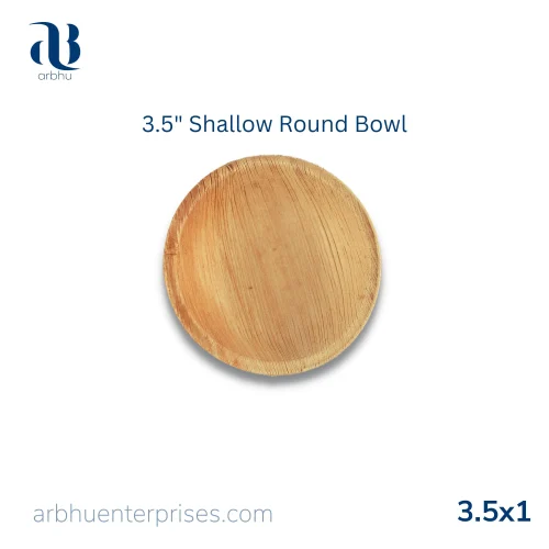 Disposable Natural Areca Palm Leaf Bowl