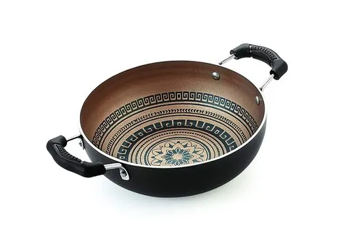 Nirlon Non Stick Mandala Deep Kadhai