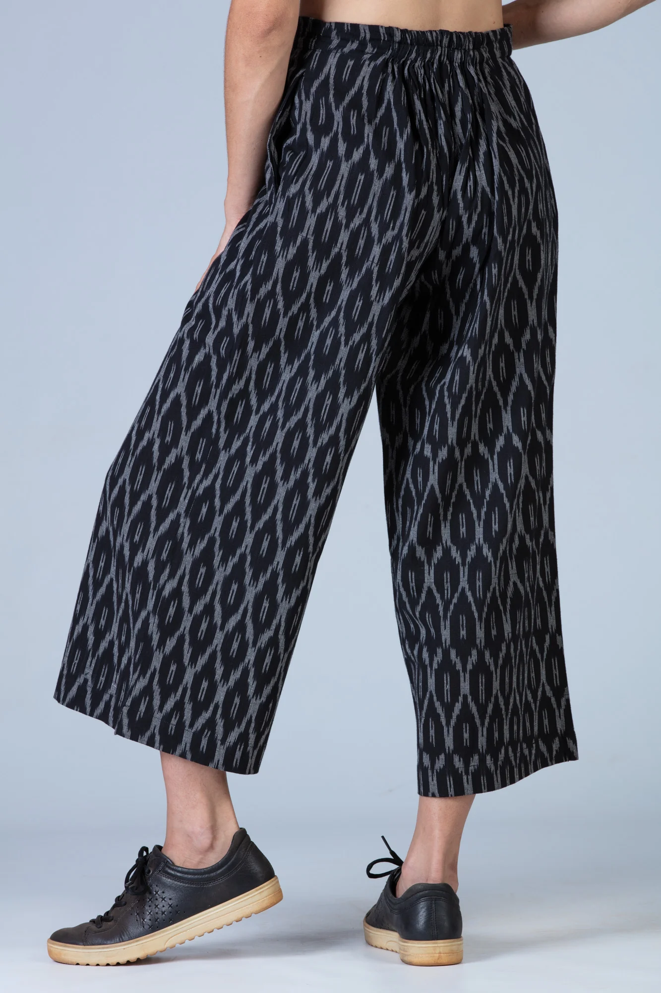 Black Ikat Pants - NILA