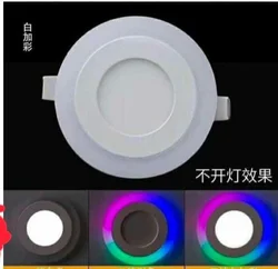 Double Color LED Panel Light