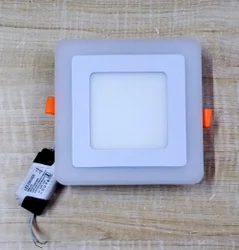 6+3W LED Square Conceal Panel Light
