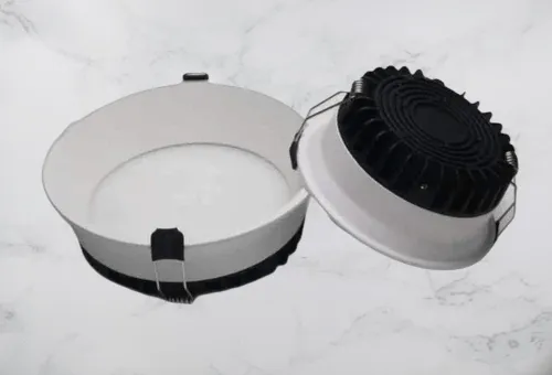 Round 18W DEEP DOWNLIGHT PANEL, 6500K, Cool Daylight