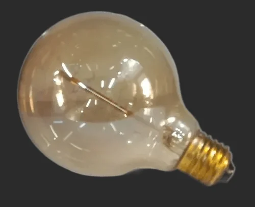 5W Glass E40 Light Filament Bulb, For Home