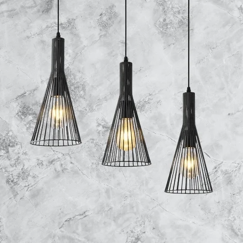 Antique Pearl Stone Hanging Light