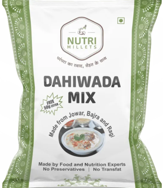 Nutrimillets Ready Mixes Dahiwada Mix 250 grams