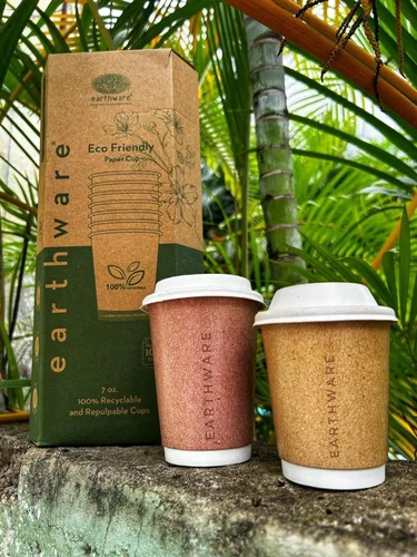 Double Wall Paper Cup With Lid