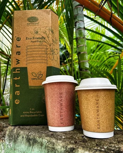 250Ml Double Wall Paper Lid Cup